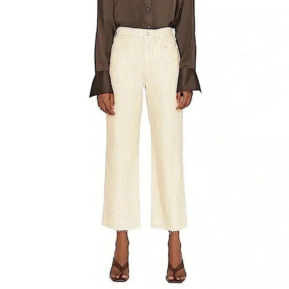 Frame Le Jane Straight Leg Jeans Cream Tan - Picture 1 of 15